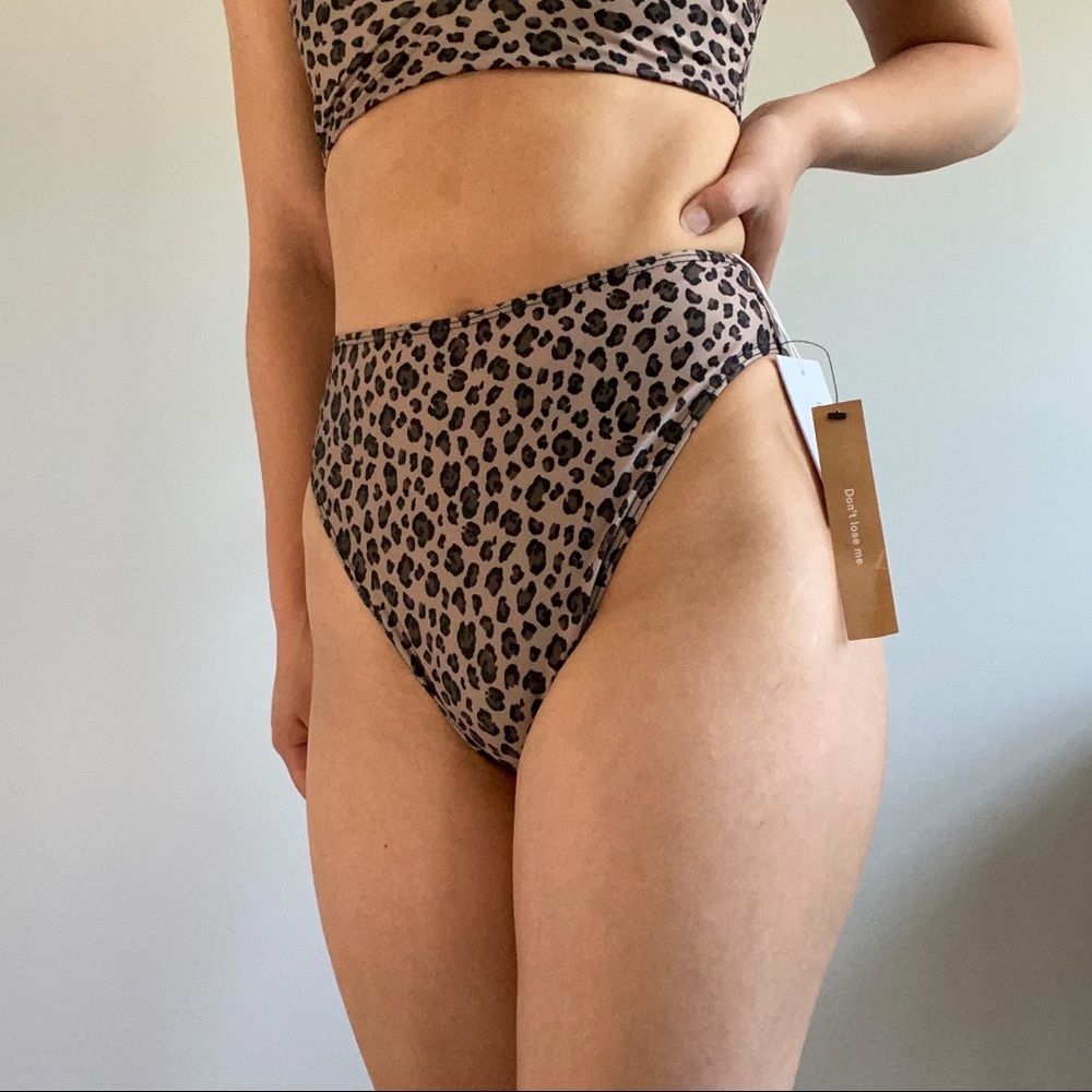 Reformation Riviera Bikini Bottom - Meow 🐆🐆